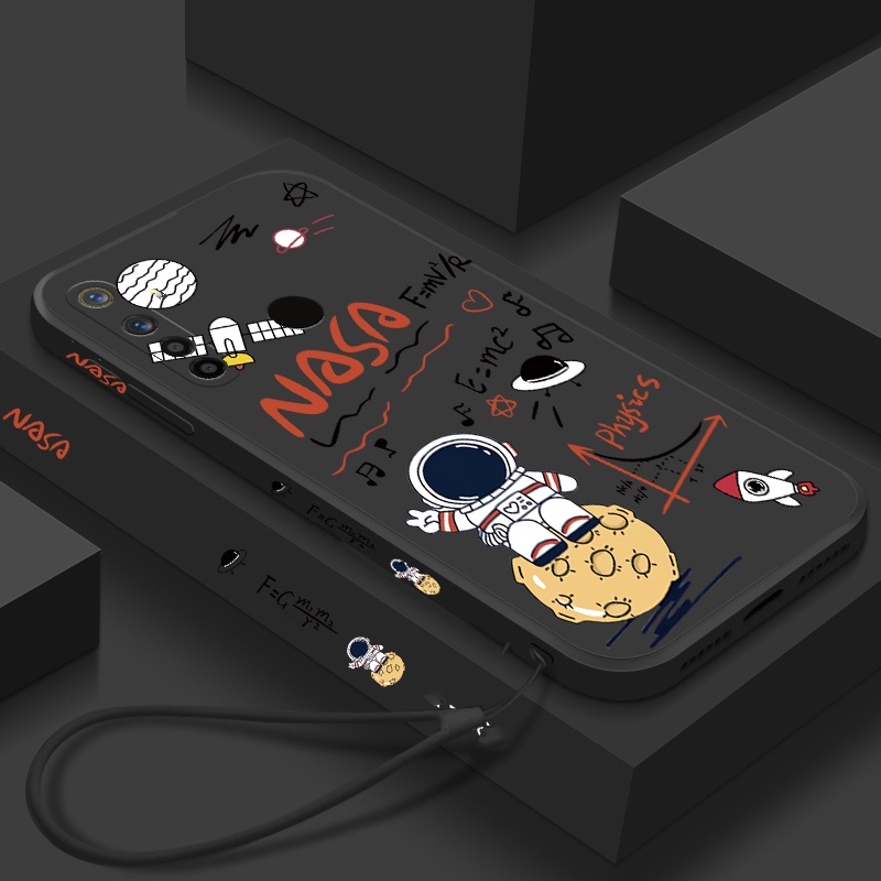 Ốp Điện Thoại Tpu Hình NASA Cho Realme 9 Pro C35 Realme 7 7 Pro 7i C17 6 Pro C15 C2 X2 XT OPPO A1K