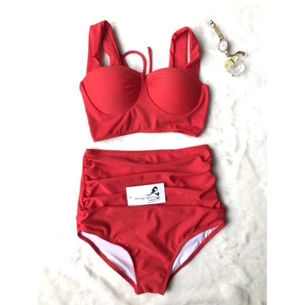 Đồ bơi bikini 2 mảnh gọng nâng ngực quần cạp cao HÀNG CAO CẤP hình chụp thật | BigBuy360 - bigbuy360.vn