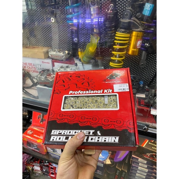 Nhông sên đĩa STB Exciter 135-150,Winner/WinnerX/Sonic,Raider/Satria, Si XC,FI, Dram, WaveRS
