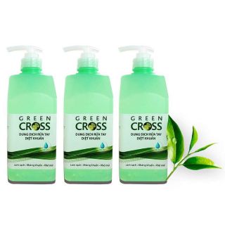NƯỚC RỬA TAY KHÔ DIỆT KHUẨN GREEN GROSS 500ML (Hàng sẵn)