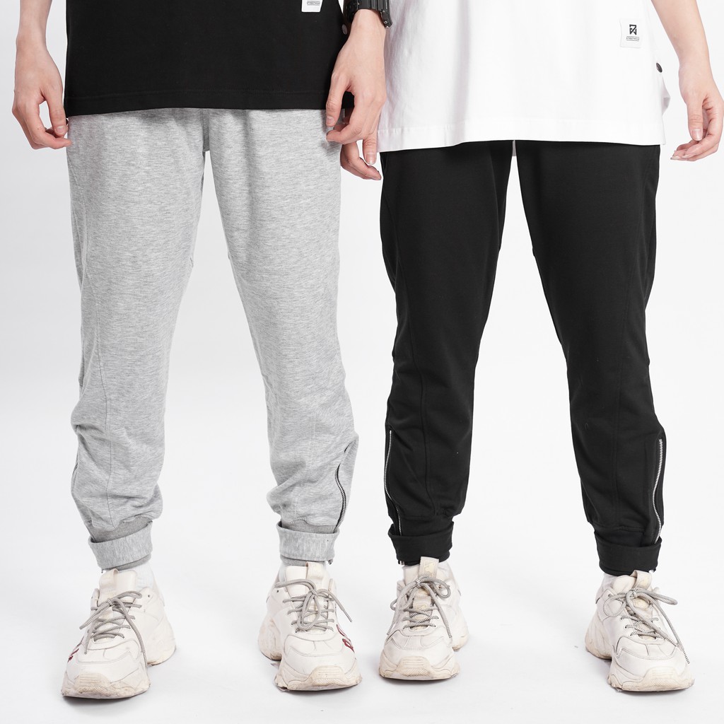 [Mã FAMALLT5 giảm 15% đơn 150K] Quần Jogger nỉ thể thao Unisex N7 bó ống kéo khóa cổ chân nhiều túi tập gym nam nữ Zip01 | BigBuy360 - bigbuy360.vn