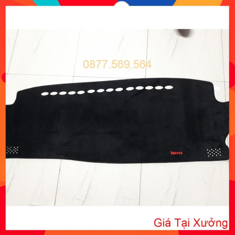 GIÁ XƯỞNG-THẢM TAPLO TOYOTA INNOVA (2008-2016)-(2017-2021)-DA VÂN CARBON-NHUNG LÔNG CỪU