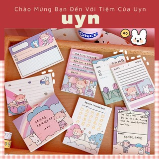 Giấy Nhớ Hoạt Hình Cute - Giấy Note