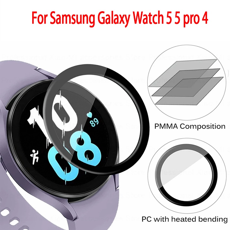 galaxy watch 5 pro Screen Protector for Samsung Galaxy Watch 5 5 pro 4 40mm 44mm active 2 40mm 44mm Protective TPU Film