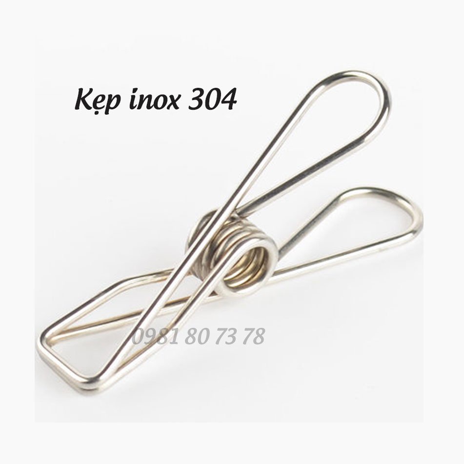 Kẹp Inox Phơi Đồ, Kẹp Treo Đồ Đa Năng