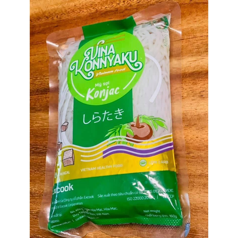 Mì Nưa Konjac Excook Giảm Cân Keto, Low Carb Cho Người Tiểu Đường | BigBuy360 - bigbuy360.vn