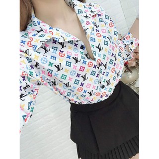 Áo Sơ Mi Nữ Cao Cấp Kate Lụa 3D