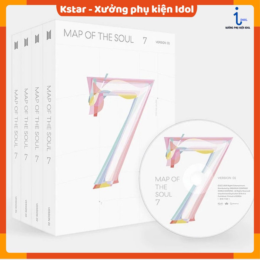 [Có poster] Combo hình Bangtan 7 hàng nguyên seal (có hình feedback của khách)