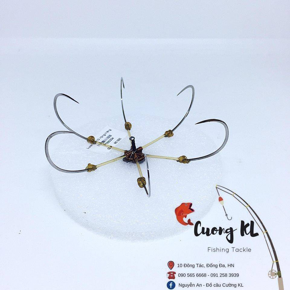 Lưỡi câu cá Xoài rộng trắng