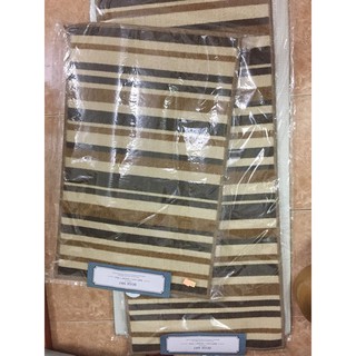 Bộ 2 thảm nhà bếp beige cao cấp sz lớn