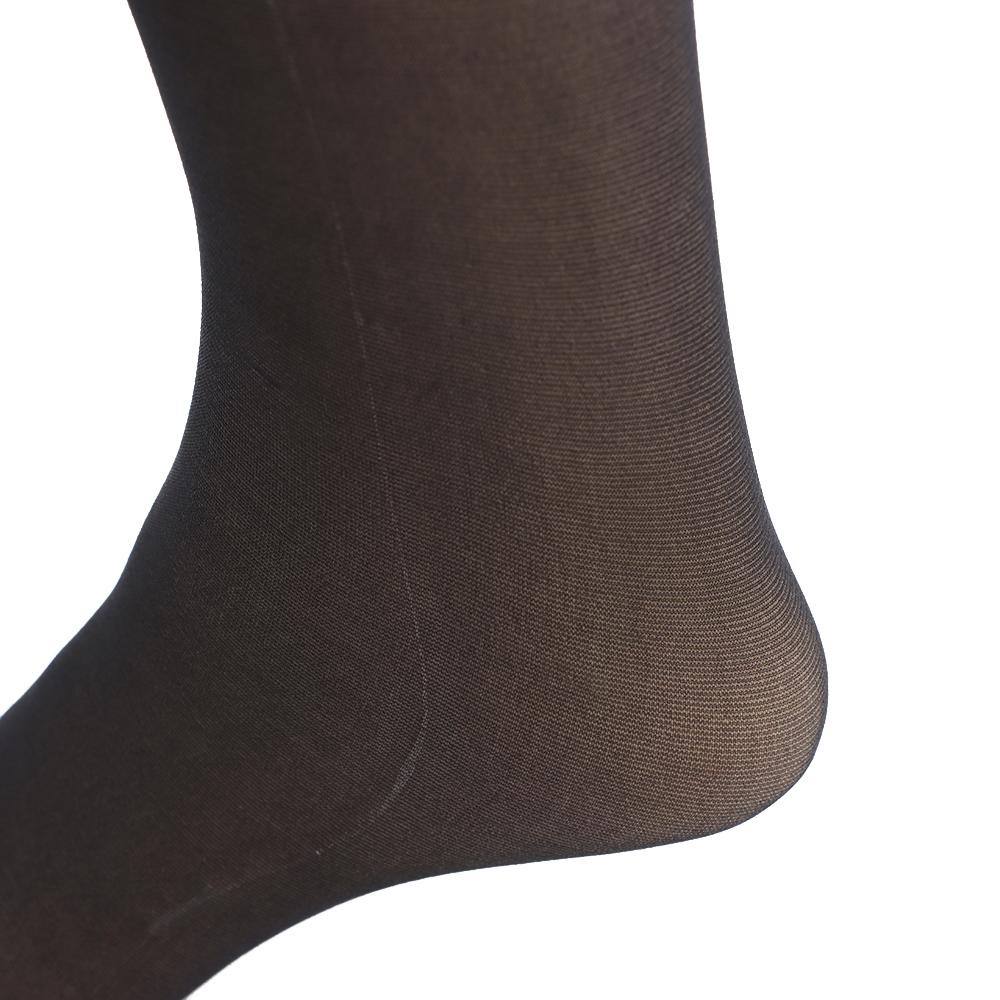 Vớ Lụa Trong Suốt Phối Hai Màu Đen Trắng Gợi Cảm Dành Cho Nữ