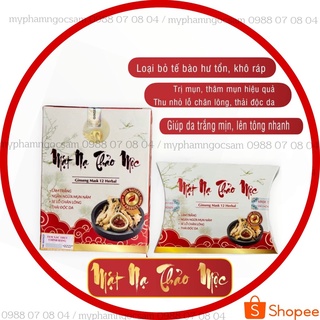 MẶt nạ thảo mộc Ngọc Sâm sạch mụn sáng da