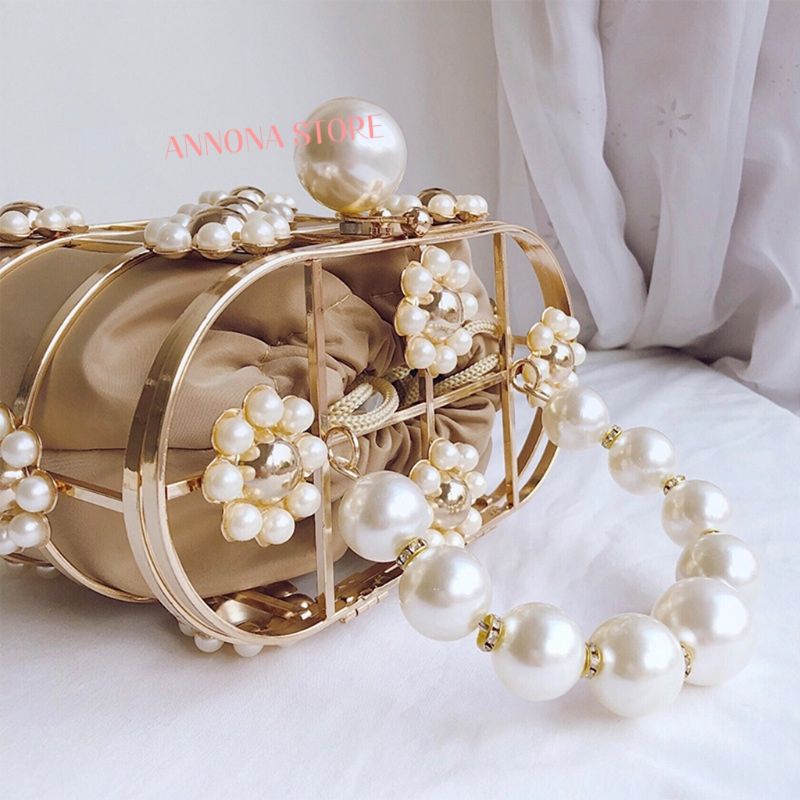 TÚI XÁCH KIM LOẠI CÁCH ĐIỆU DỰ TIỆC SANG TRỌNG