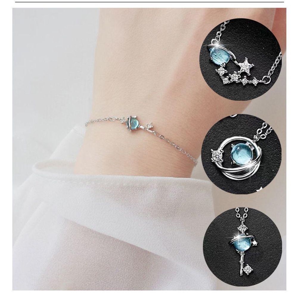 Vòng Tay Nữ Mặt Hình Hành Tinh Thời Trang