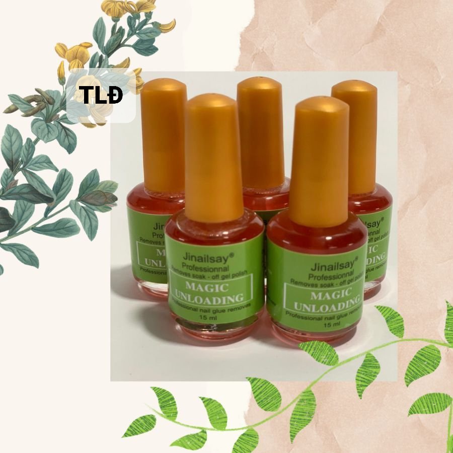 Nước phá gel Jnailsay siêu thần tốc chính hãng chuyên dụng cho dân làm móng