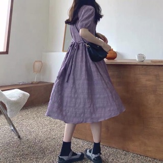 Hàng sẵn_Váy babydoll tím