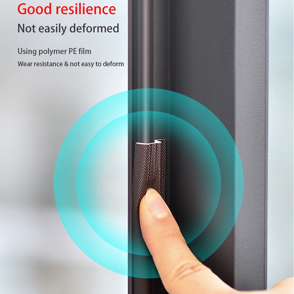 Dải gắn khe cửa sổ/ cửa ra vào chống bụi chống thấm nước tự dính tiện dụng