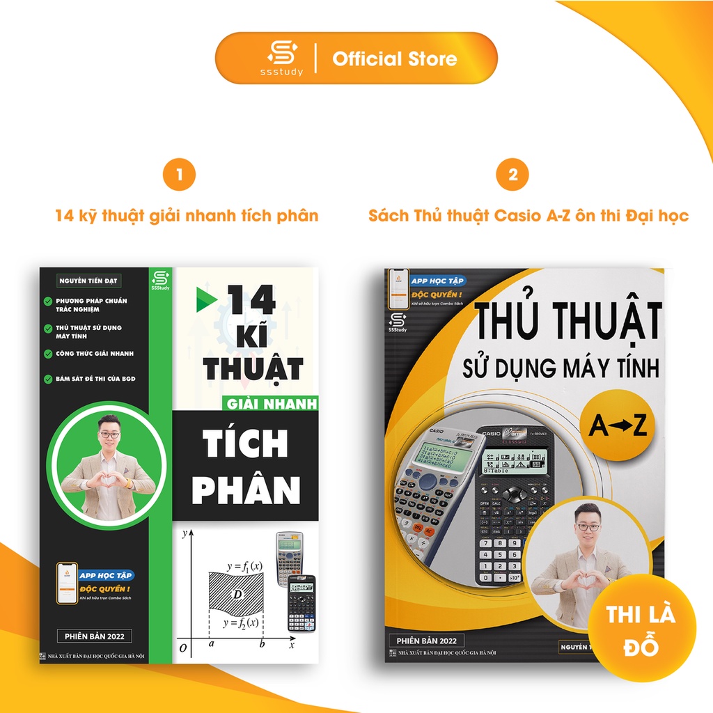 Combo 4 cuốn sách ôn thi Đại học trong Học kỳ 2