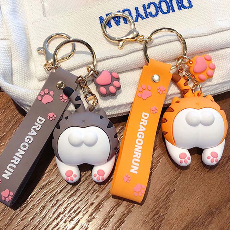Móc Khóa Hình Mèo Xinh Xắn