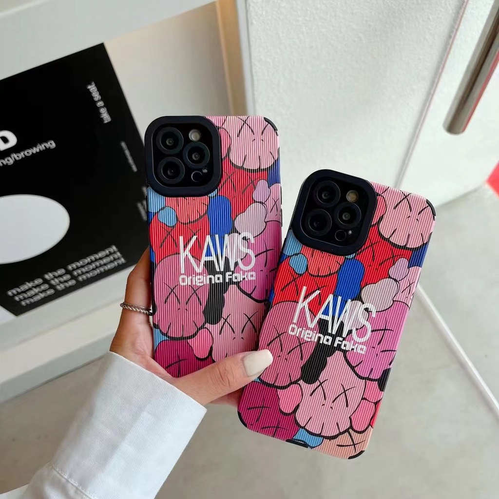 Ốp Điện Thoại In Hình kaws Sang Trọng Cho iphone 13 Pro Max i13 13pro 11ProMax i11 iX Xs XR Xs Max 7 plus 8 plus 12Pro 12 Pro Max