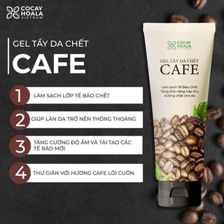 GEL TẨY TẾ BÀO CHẾT CAFE