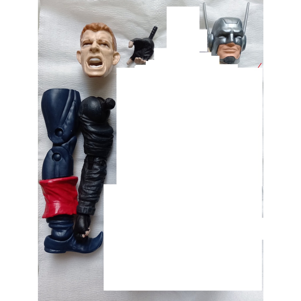 Marvel Legends Sandman Winter Soldier Demogoblin Stilt-Man Build-A-Figure No Way Home mô hình huyền thoại BAF Select