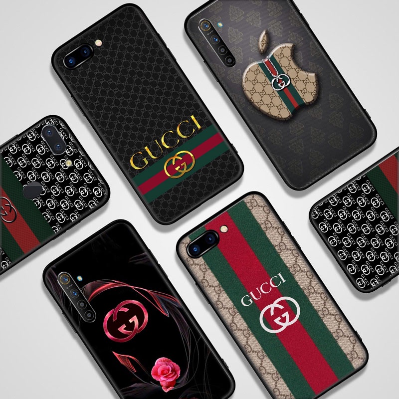 Ốp điện thoại chất liệu silicon mềm họa tiết Gucci cho Oppo A8 A92 A12 A92S A12S A12E A53 2020 A73 A93