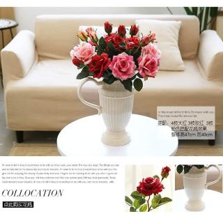 Hoa hồng pháp - hoa lụa