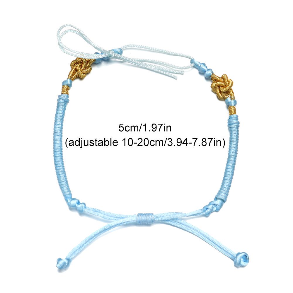 Vòng Tay Dây Bện Thủ Công Thời Trang Đa Màu Sắc Cho Nam Và Nữ