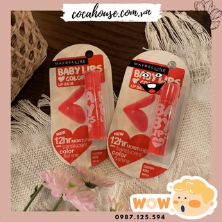 Son dưỡng có màu Maybelline Baby Lips Loves - Cherry Kiss