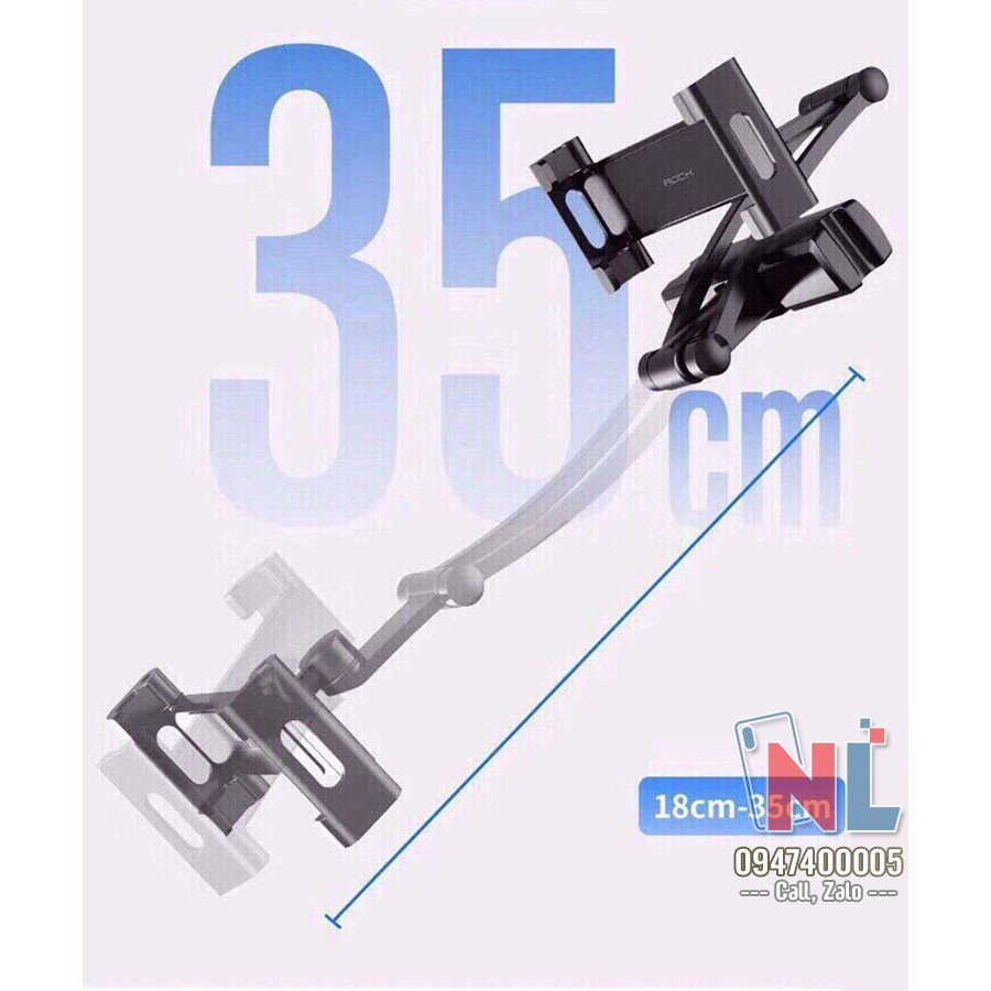Giá đỡ điện thoại, máy tính bảng ghế sau cho ô tô hiệu Rock | BigBuy360 - bigbuy360.vn