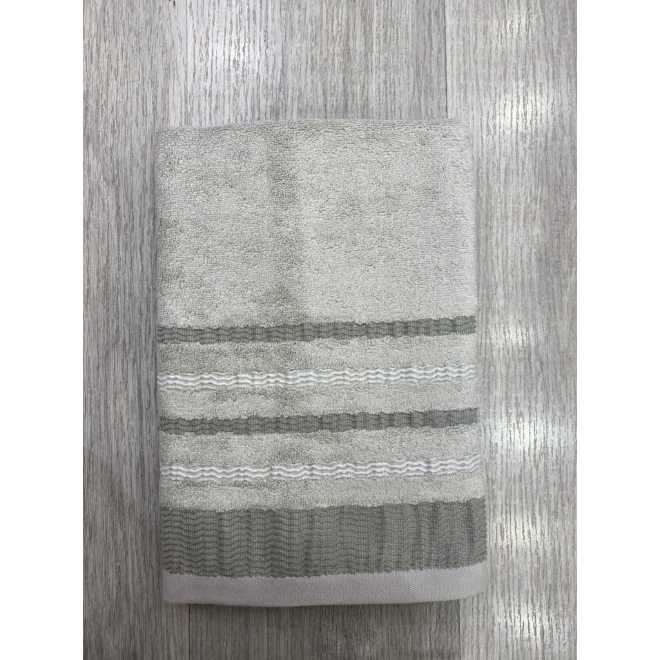 Bộ 3 khăn sợi tre Bamboo NIN House - Grey mềm mại sau nhiều lần giặt