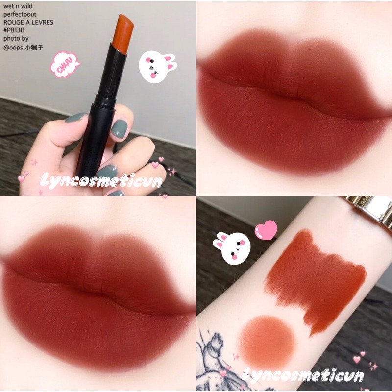 Son thỏi Wet n wild Perfect Pout Lip Color