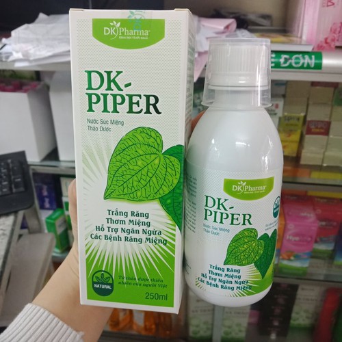 Nước súc miệng thảo dược DK Piper 250ml