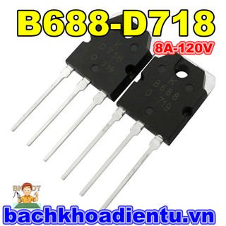 Cặp sò B688-D718 bóc máy chất lượng tốt.
