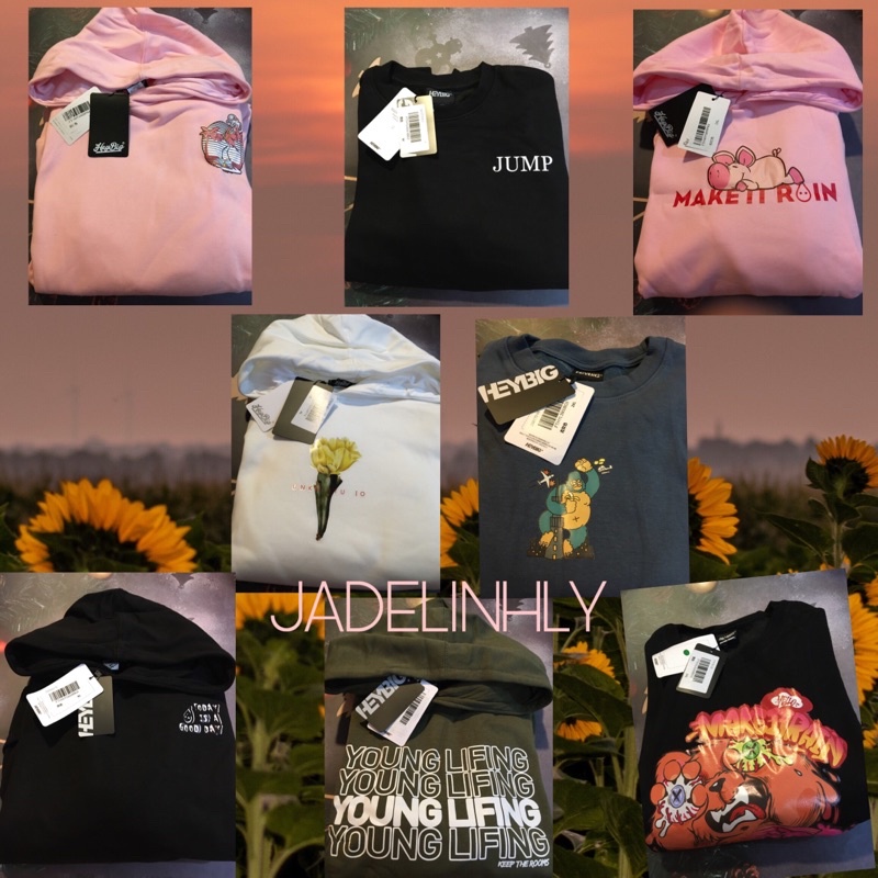 Áo hoodie và sweater heybig sale (có sẵn) hsl limited edition thirteen