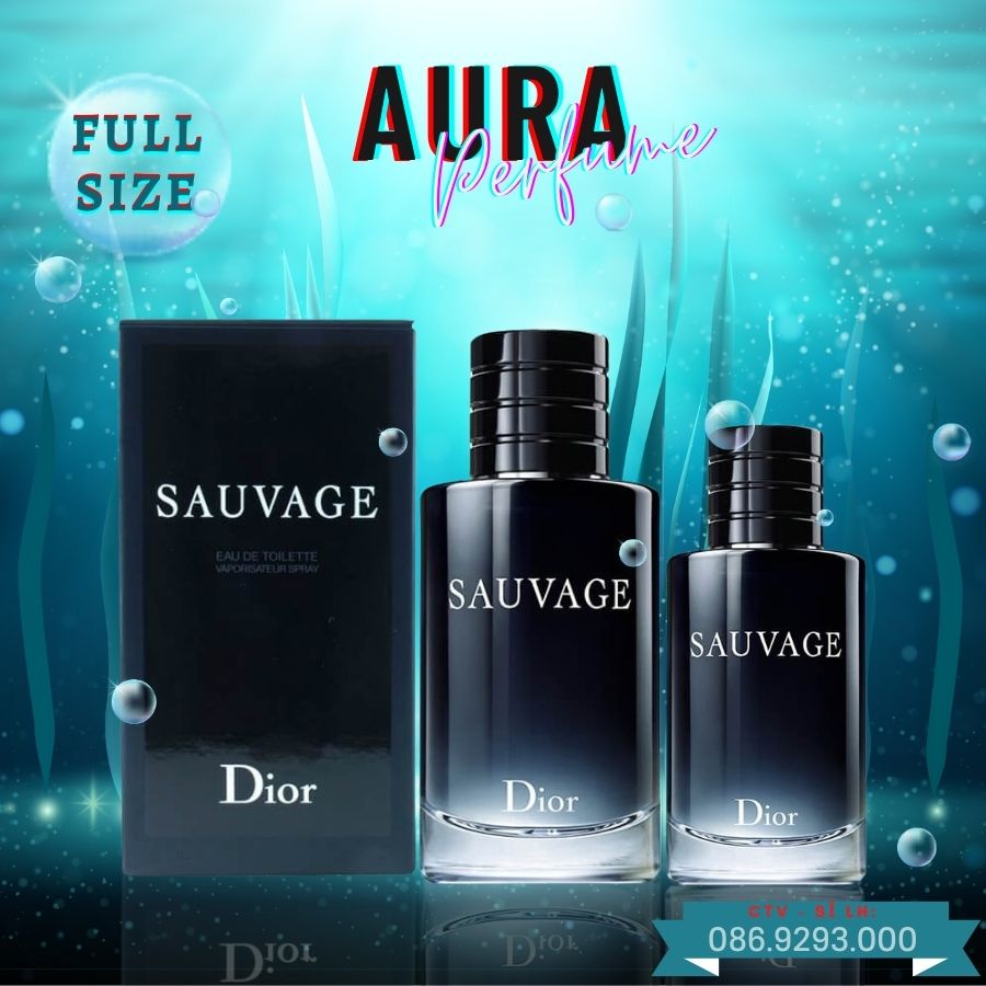 [ Full Size ] Nước hoa Dior Sauvage EDT - EDP, Nước Hoa Nam Chính Hãng