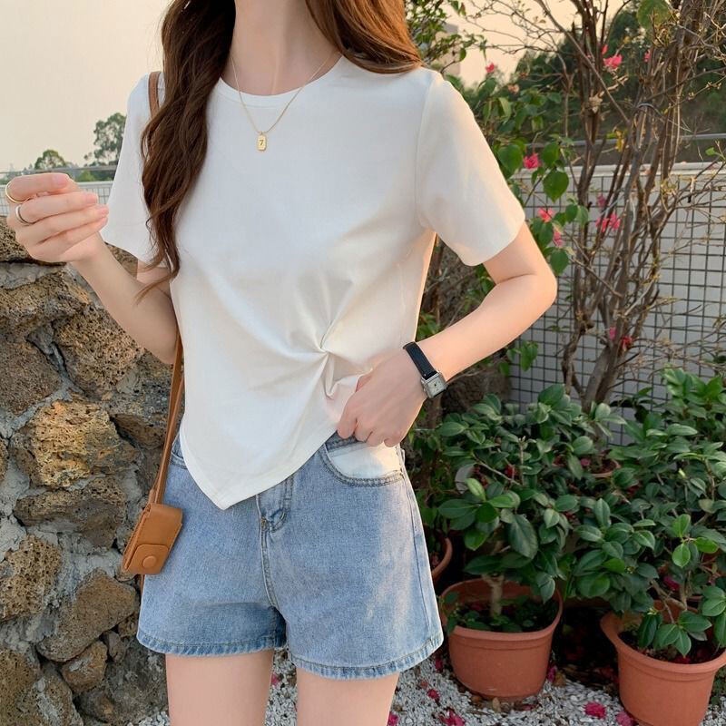 Áo thun ngắn YEYA tay ngắn thời trang cho nữ