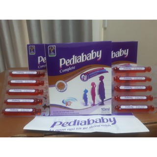 Siro Pediababy hỗ trợ tiêu hóa cho bé ăn ngon ngủ tốt.