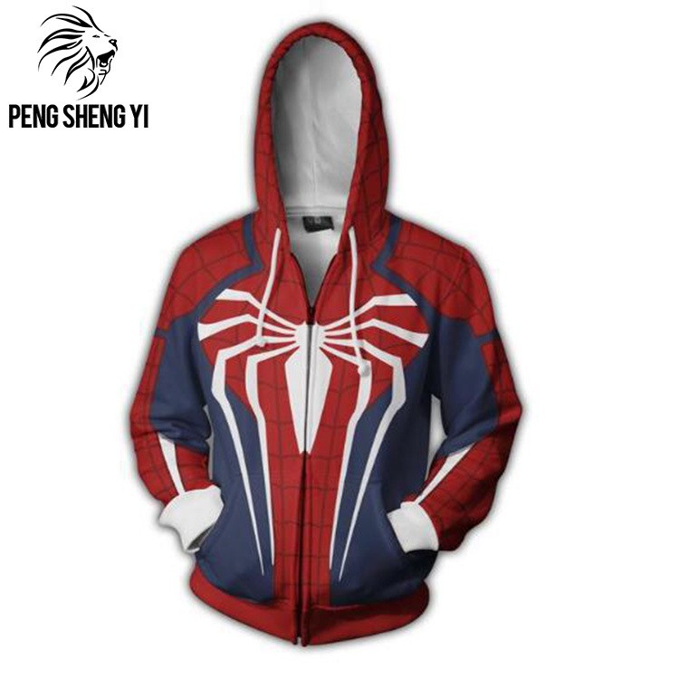 Áo khoác hóa trang Spiderman thời trang độc đáo dành cho nam và nữ