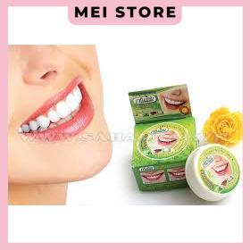 Bột Tẩy Trắng Răng Green Herb Herbal Clove Toothpaste Thái lan