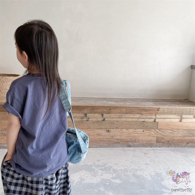 Áo Thun Cộc Tay In Hình Hoạt Hình Cho Bé