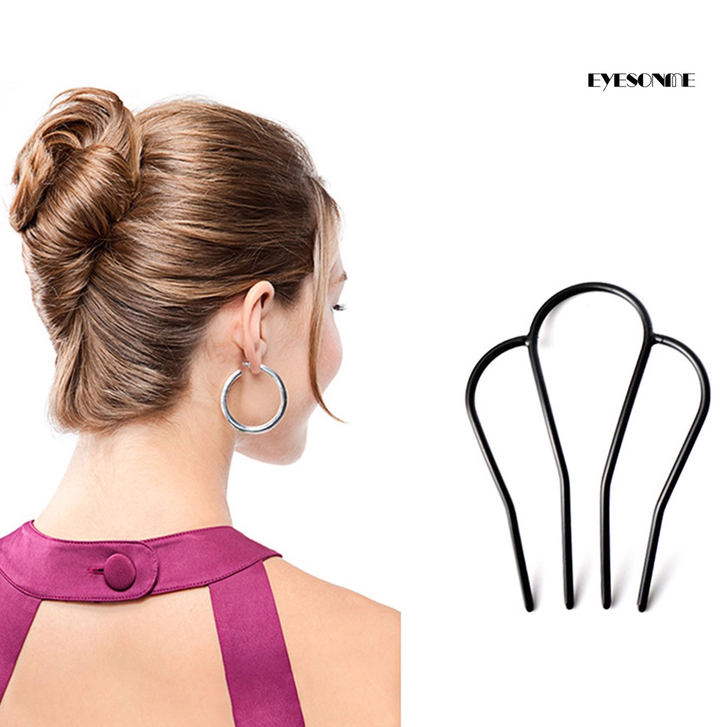 Lược Cài Tóc Kim Loại Hình Gợn Sóng Thời Trang Dành Cho Nữ