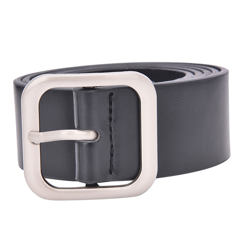 [factoryoutlet]Fashion Women Girls Belts Leather Square Metal Pin Buckle Waist Belt Waistband Cool | BigBuy360 - bigbuy360.vn