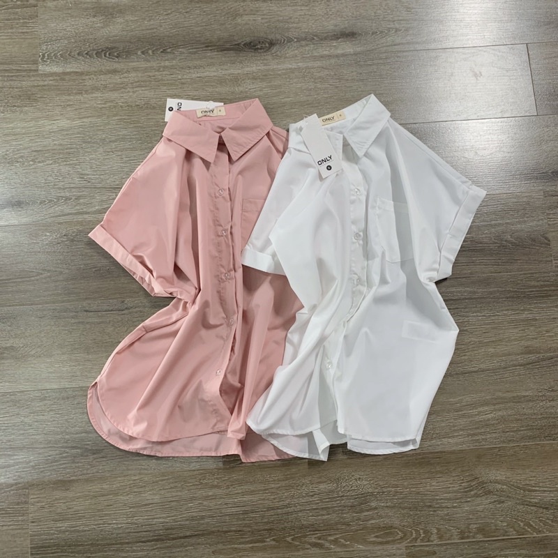 Áo sơ mi tay gấp ZR