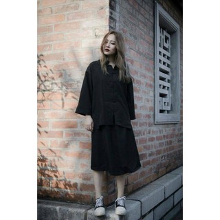 Set Áo Shanghai + Quần Culottes Hẻm Lạ