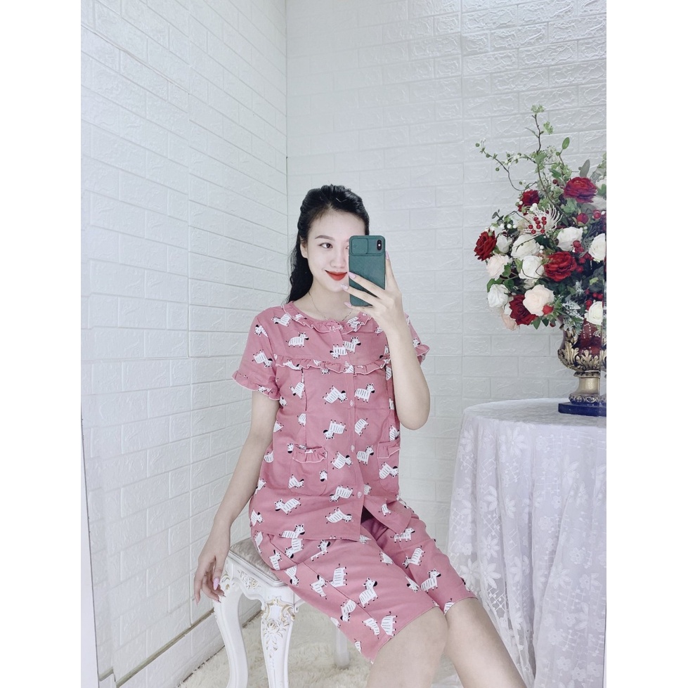 Bộ đồ bầu Lửng chất KATE mặc bầu và sau sinh
