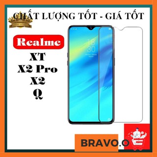 Kính cường lực realme xt/x2/ x2 pro/q trong suốt- độ cứng 9h- freeship50k