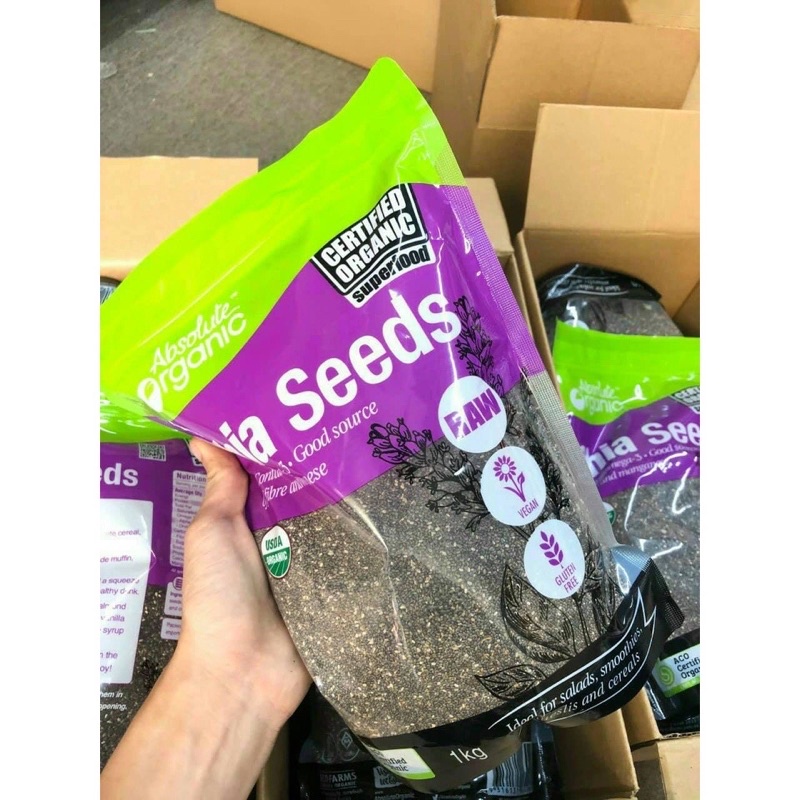 Hạt chia tím Úc gói 1kg
