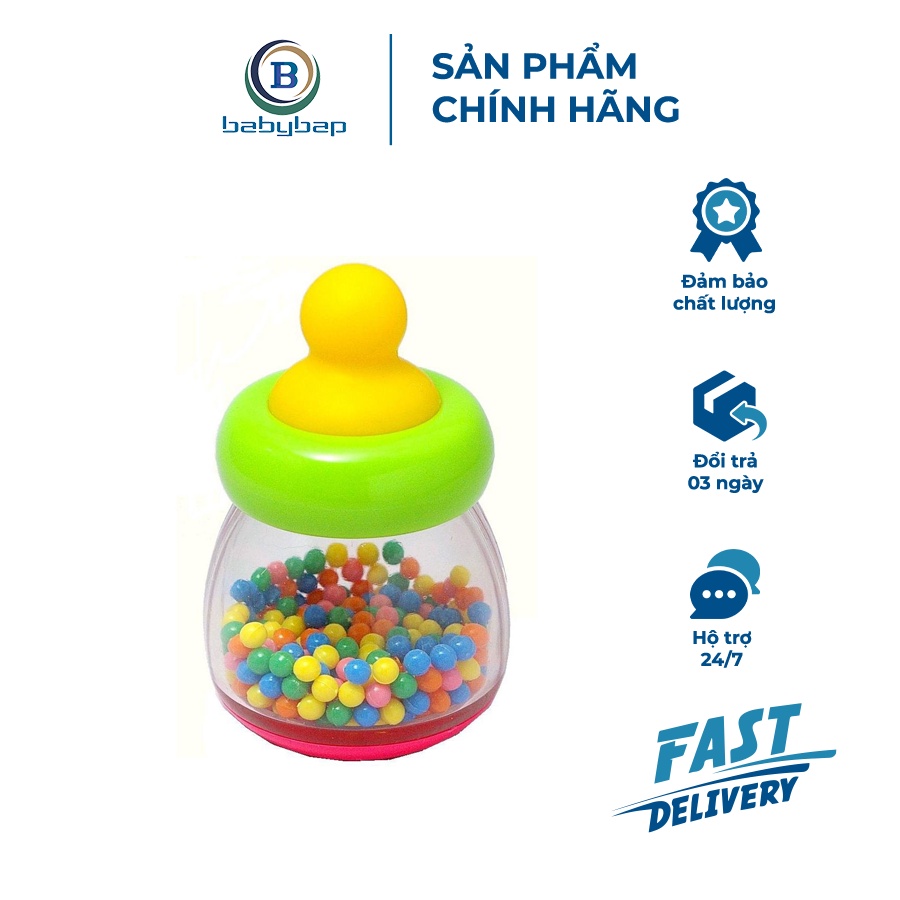 Đồ Chơi Xúc Xắc Bình Sữa Ngũ Sắc